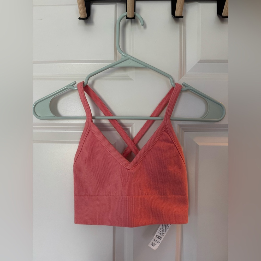 ALO Yoga Lemonade Pink Bra